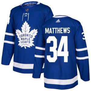Barn NHL Toronto Maple Leafs Tröja Auston Matthews #34 Authentic Kungsblå Hemma